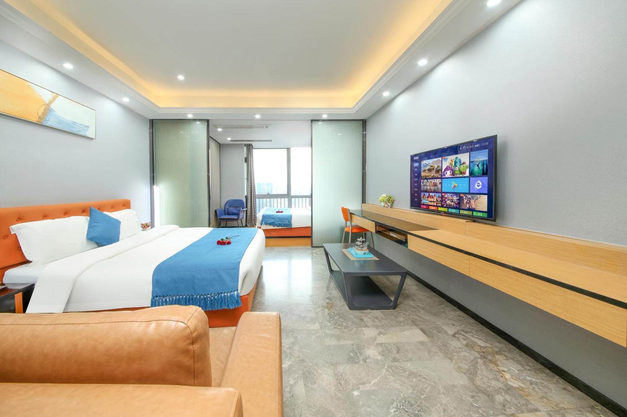 Boman Holiday Apartment Bei Jing lu Jie Deng Du Hui Branch Guangzhou Exterior foto