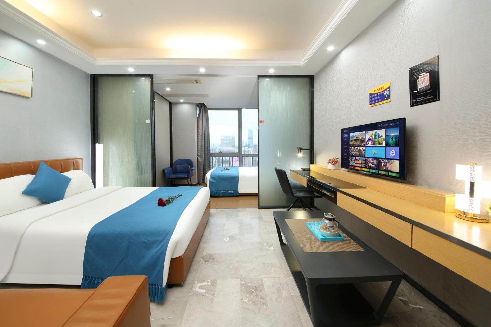 Boman Holiday Apartment Bei Jing lu Jie Deng Du Hui Branch Guangzhou Exterior foto