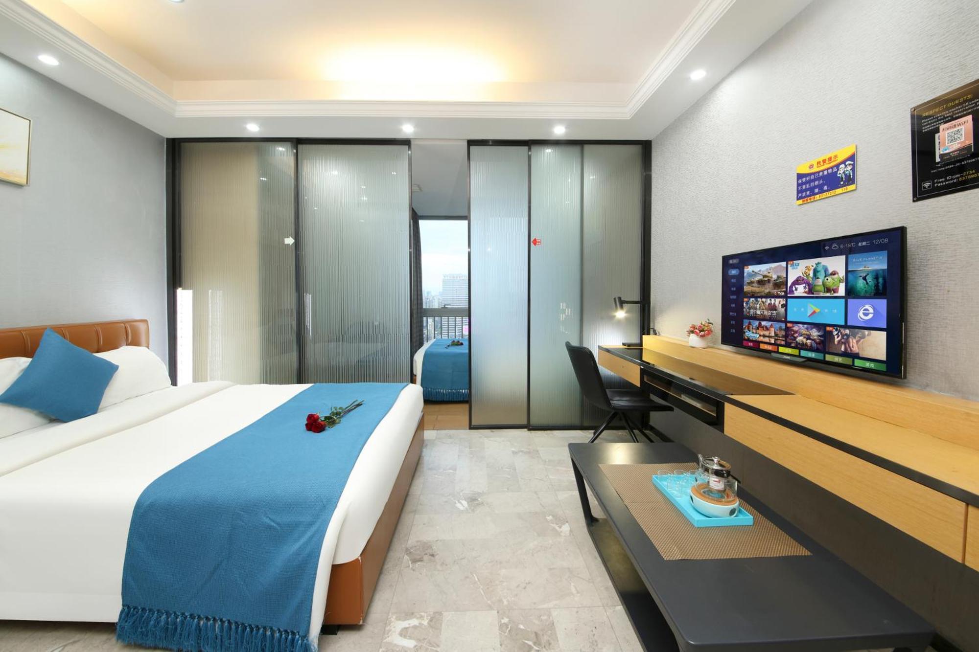 Boman Holiday Apartment Bei Jing lu Jie Deng Du Hui Branch Guangzhou Exterior foto