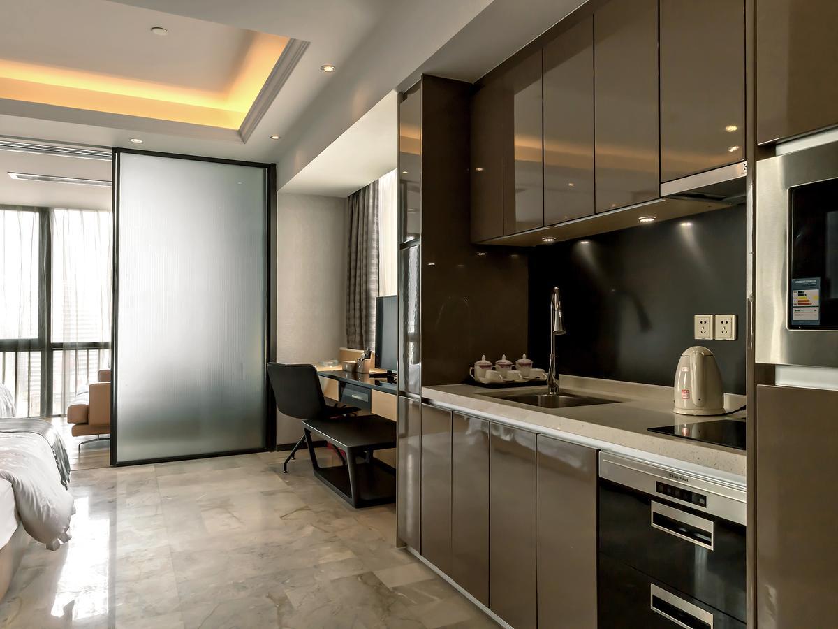 Boman Holiday Apartment Bei Jing lu Jie Deng Du Hui Branch Guangzhou Exterior foto